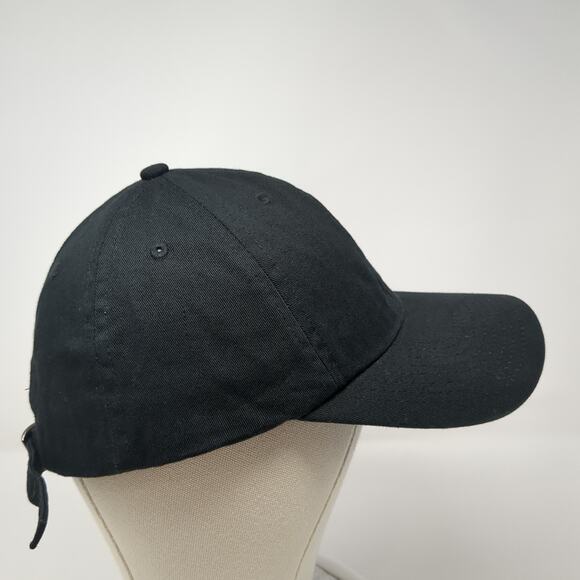 Dalix Slideback Baseball Cap Black One Size Adjustable Vented Holes Blank - Picture 5 of 9